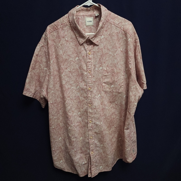 ROWM floral button down 3XB - Picture 2 of 6